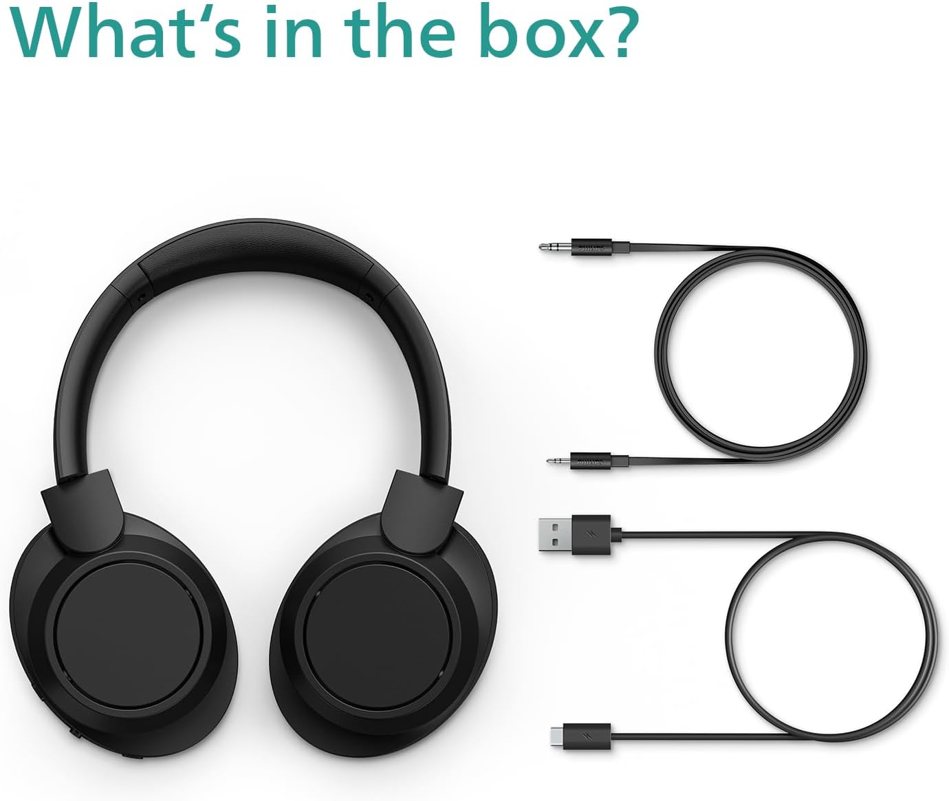 Philips TAH6509BK/00 Noise Cancelling Over-Ear Wireless Blue... - Image 4