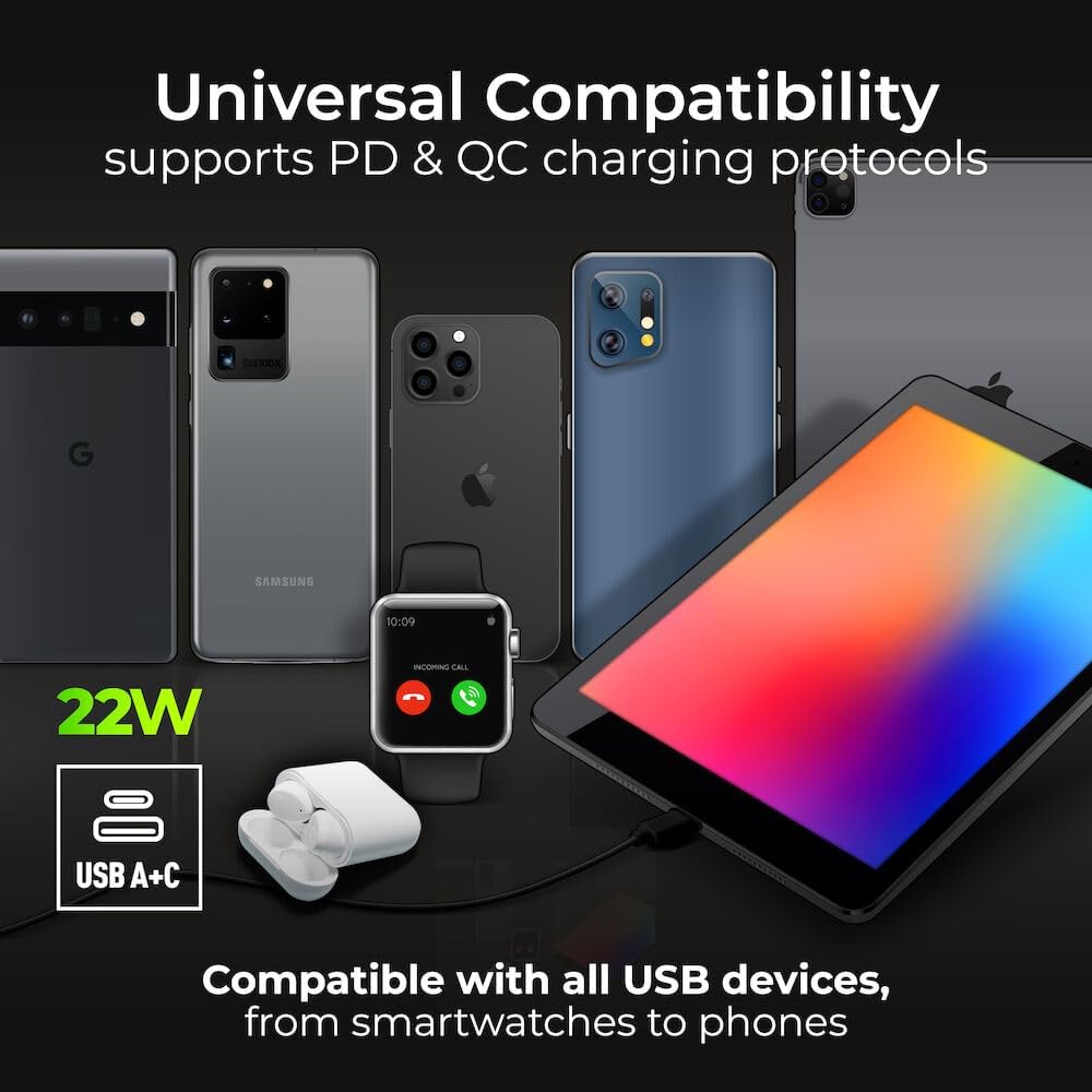 BG Electrical 22W Double Switched Power Wall Plug Socket wit... - Image 4