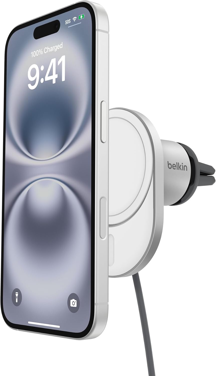 Belkin BoostCharge Pro Magnetic Wireless Car Charger with Qi... - Image 2