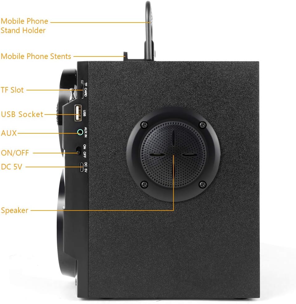 Portable Bluetooth Speakers with Subwoofer Rich Bass Wireles... - Image 10