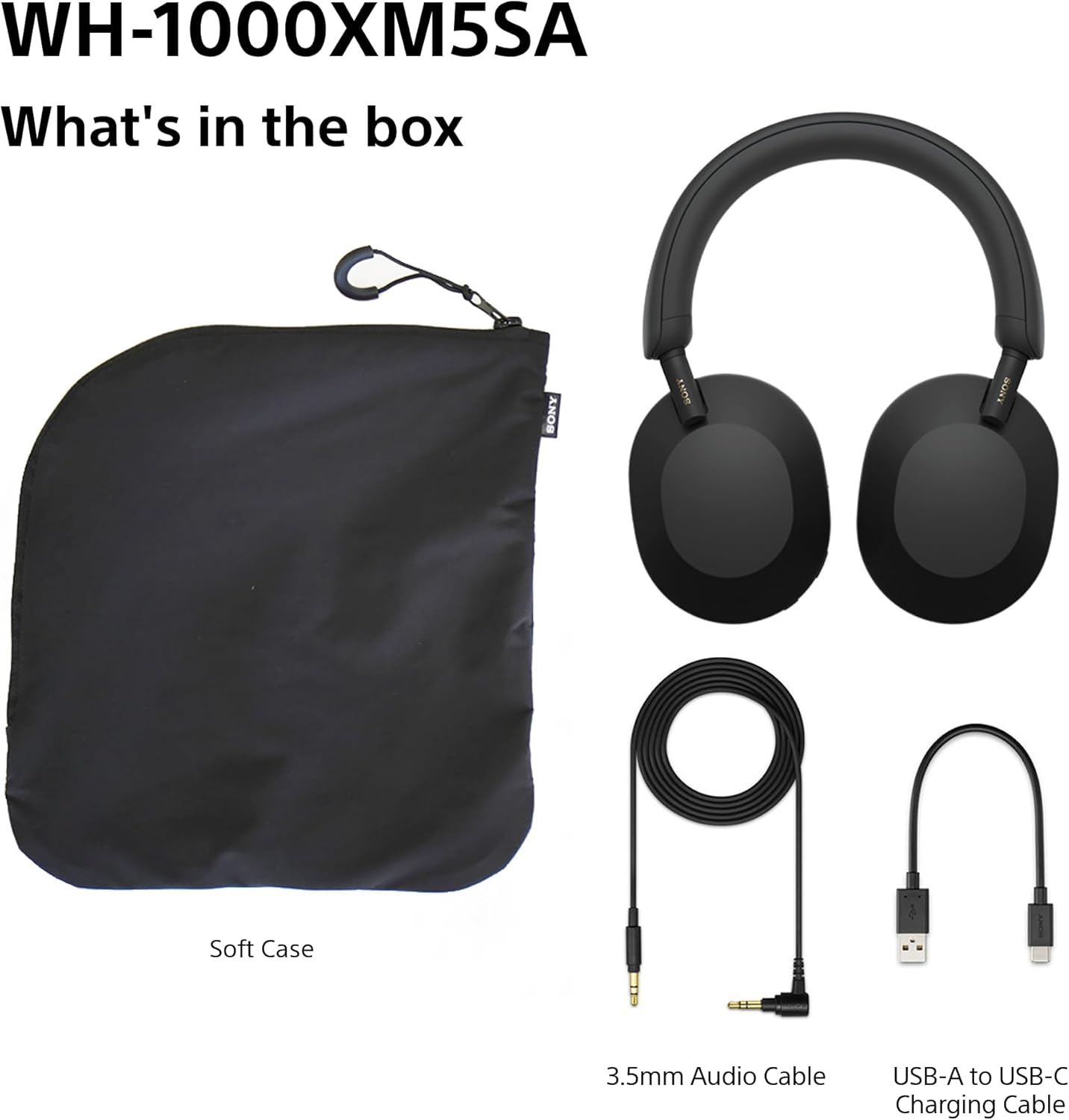 Sony WH-1000XM5SA Special Edition Soft Case Premium Noise Ca... - Image 12