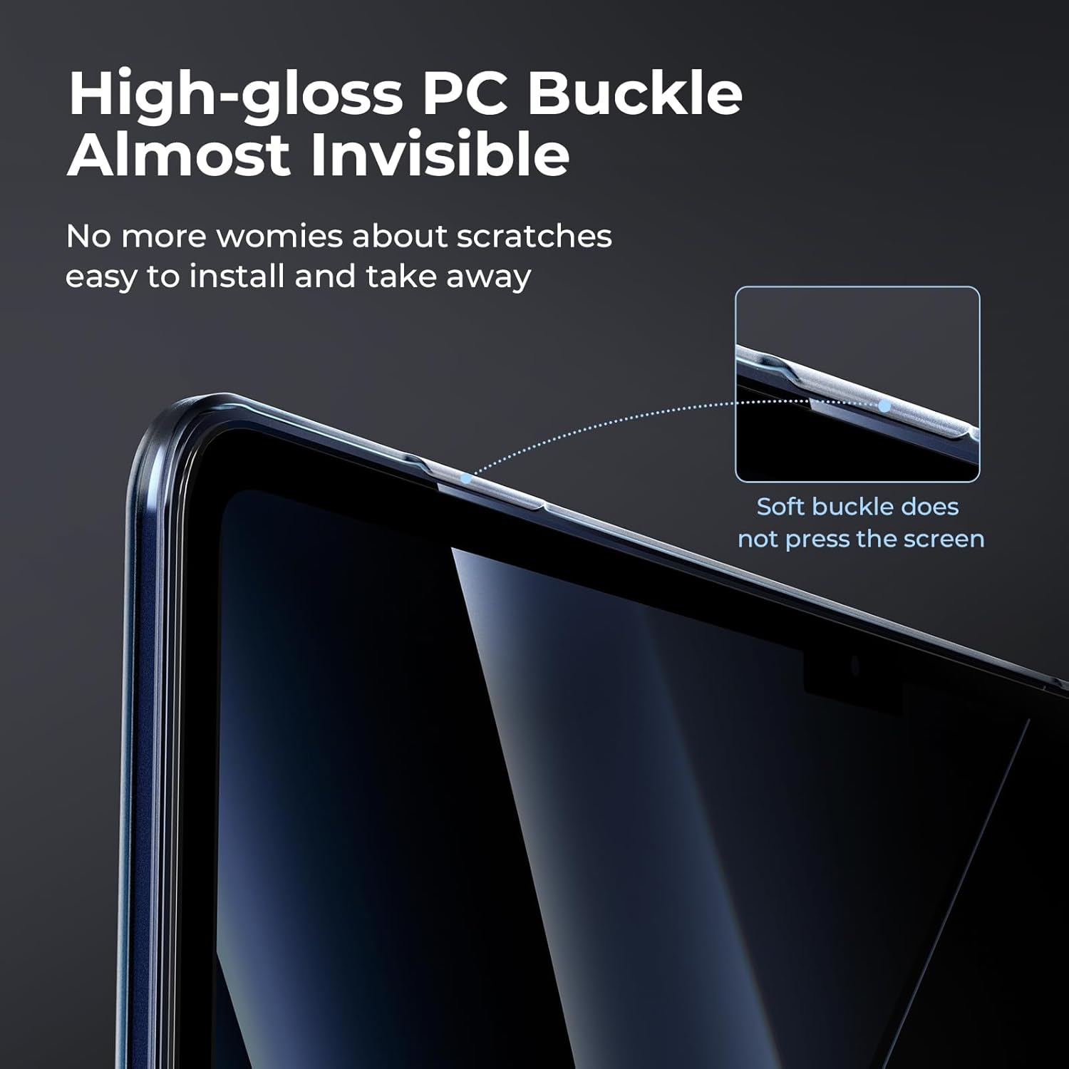 EooCoo Compatible with MacBook Air 13 inch Case 2025 M4 2024... - Image 5