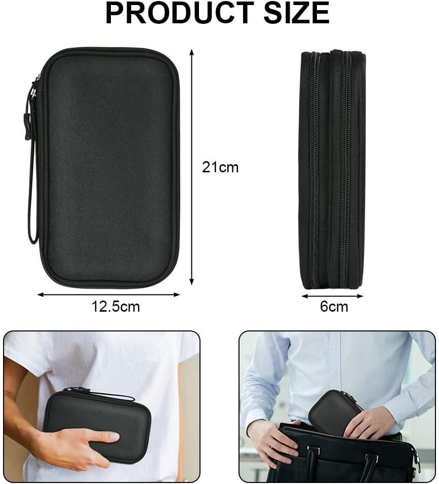 External Hard Drive Case, Universal Cable Organiser With Inn... - Image 3