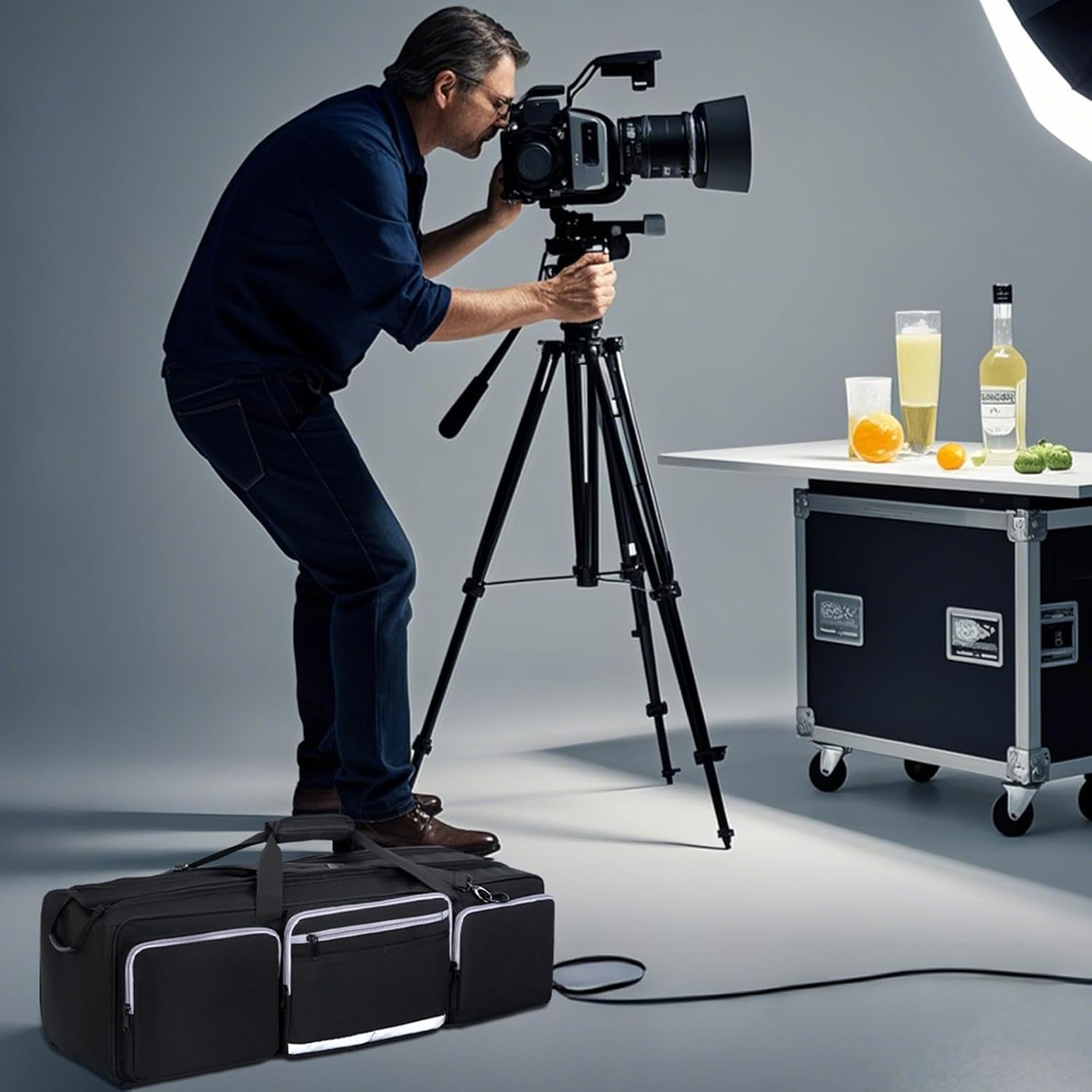 30.7" Tripod Carrying Case Bag, Large Photographic Tripod Ba... - Image 10