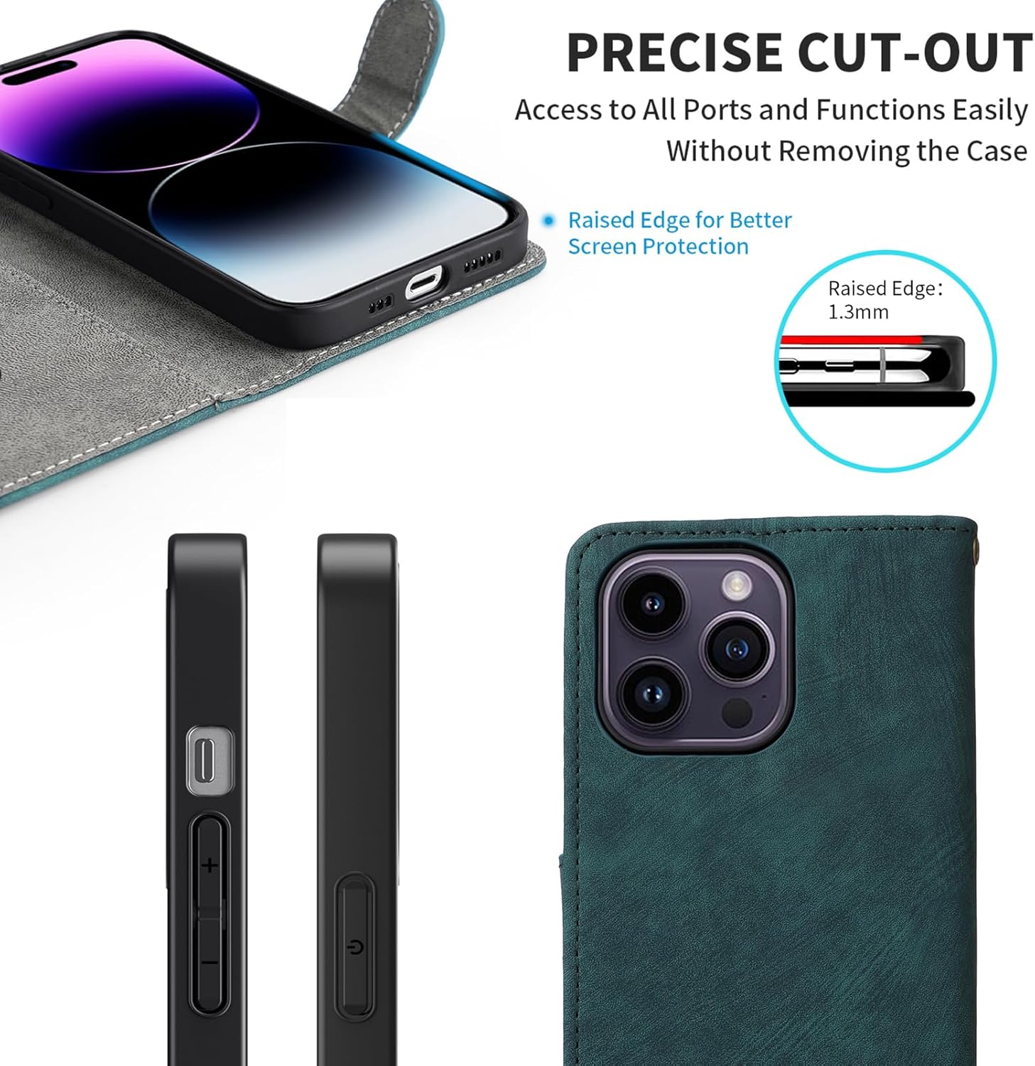 for Samsung Galaxy A17 5G Phone Wallet Case with Screen Prot... - Image 8