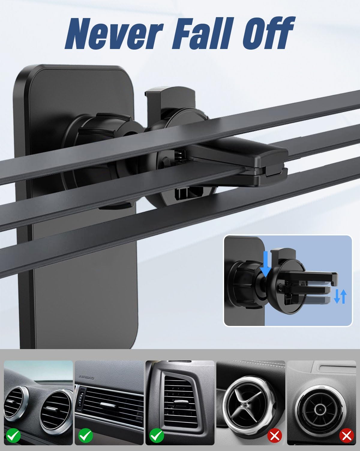 Maxesla 15W Magnetic Car Charger, Fast Charging Magnetic Car... - Image 6