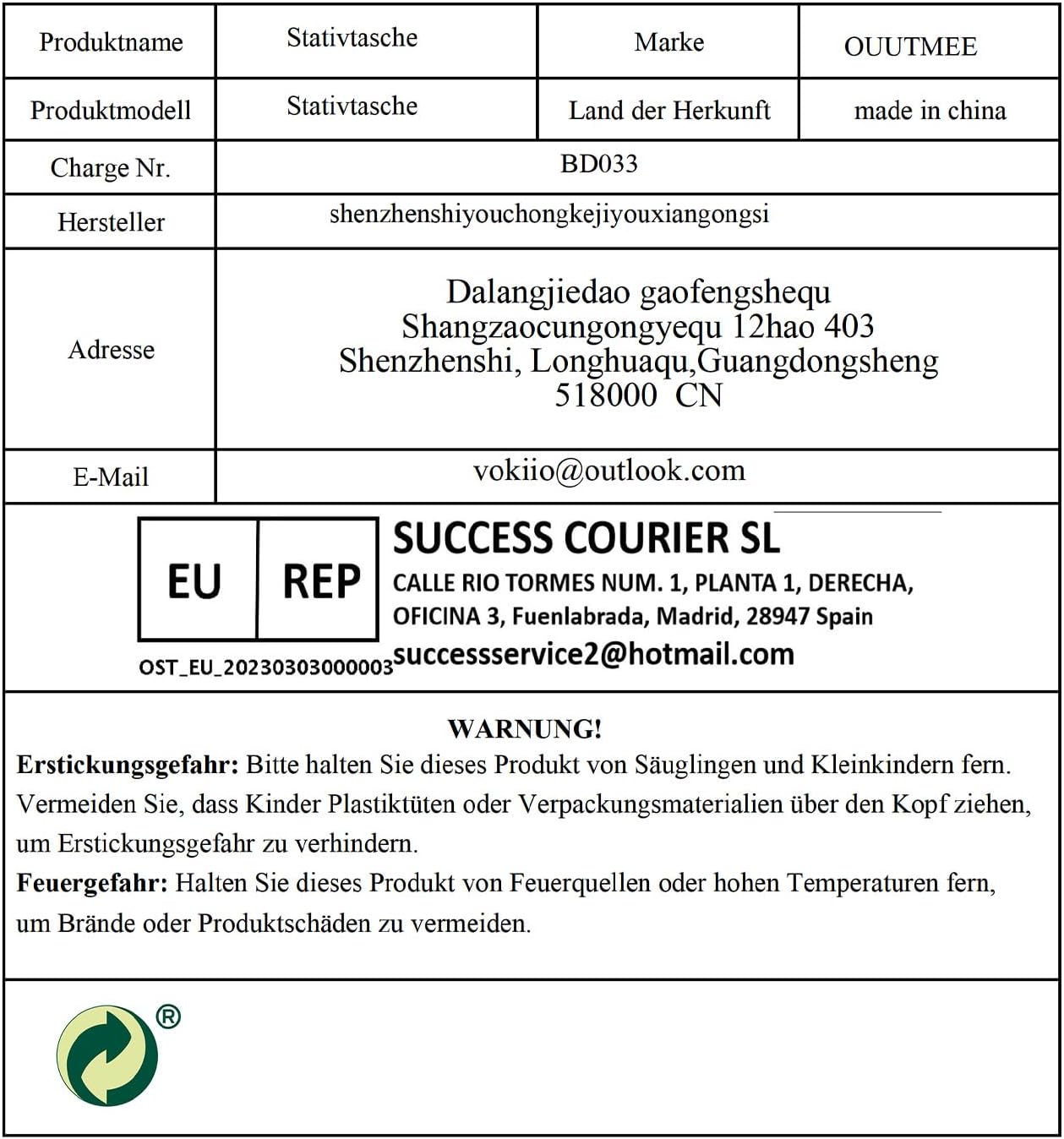 30.7" Tripod Carrying Case Bag, Large Photographic Tripod Ba... - Image 11