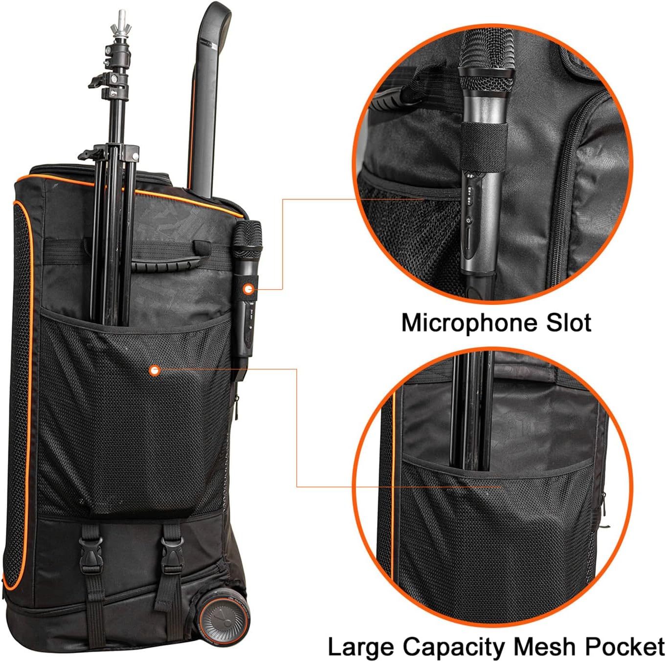 Carry Case Portable Tote Bag Travel Rugged Cover for JBL Par... - Image 6