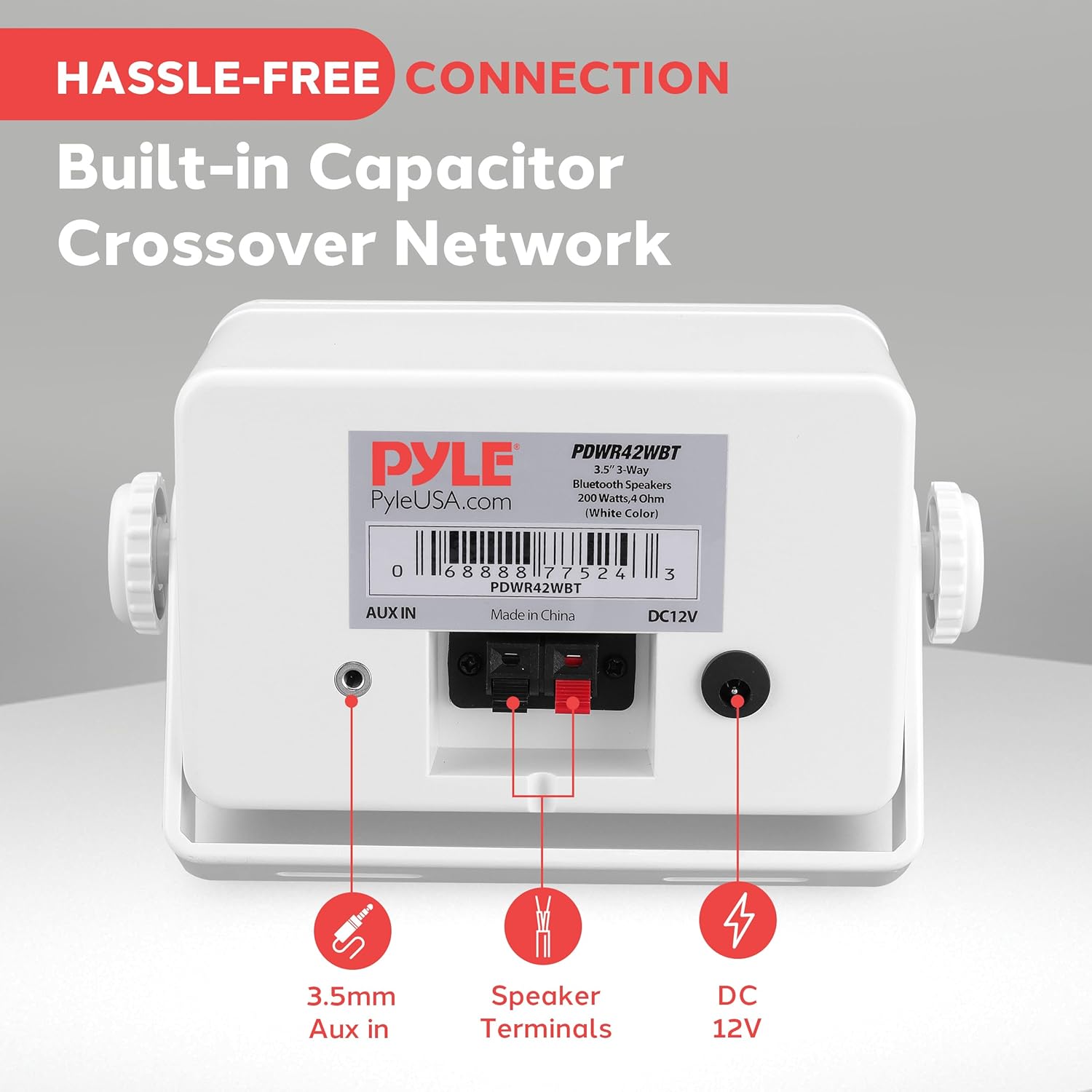 Pyle Portable Wireless Speaker - Bluetooth Speaker – Set of ... - Image 4