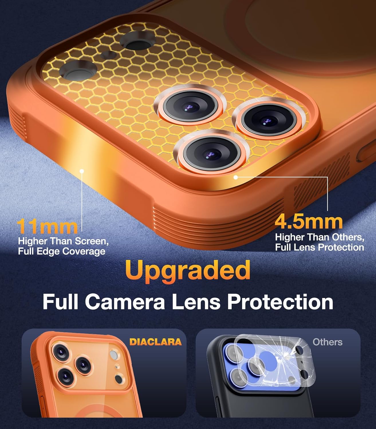 Diaclara Magnetic for iPhone 17 Pro Case 6.3-Inch, Fit for M... - Image 6