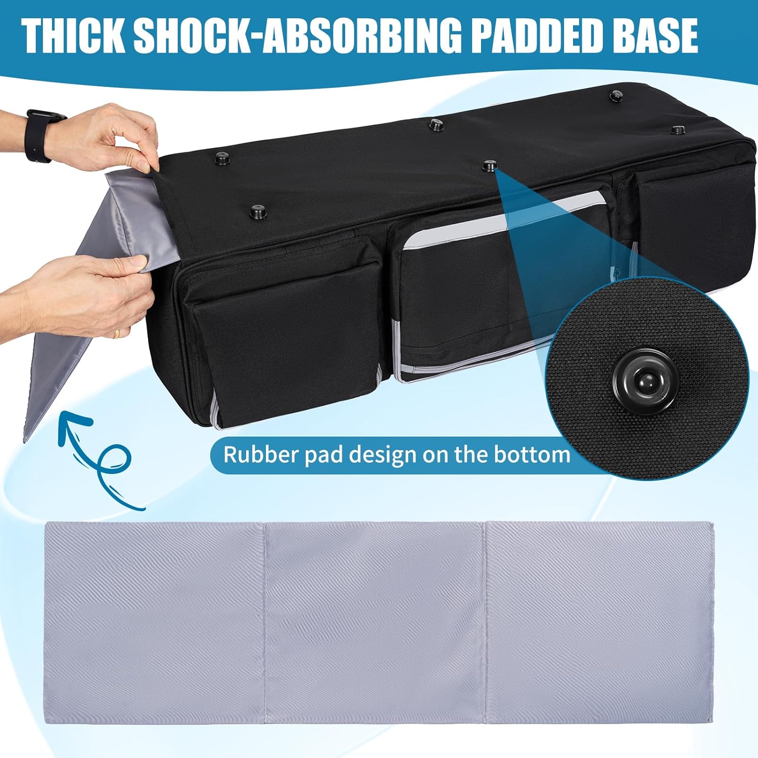 30.7" Tripod Carrying Case Bag, Large Photographic Tripod Ba... - Image 6