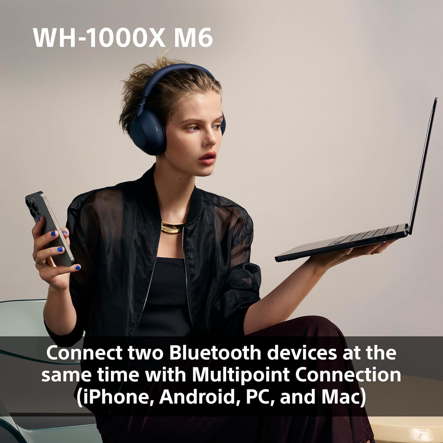 Sony WH-1000XM6 Flagship Noise Cancelling Over-Ear Wireless ... - Image 11
