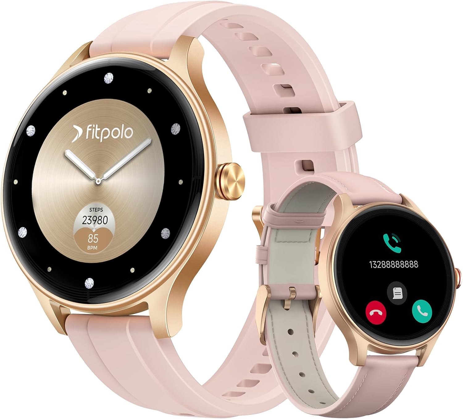 Smart Watches for Women, Ultra-Sharp AMOLED Display Ladies S... - Image 2
