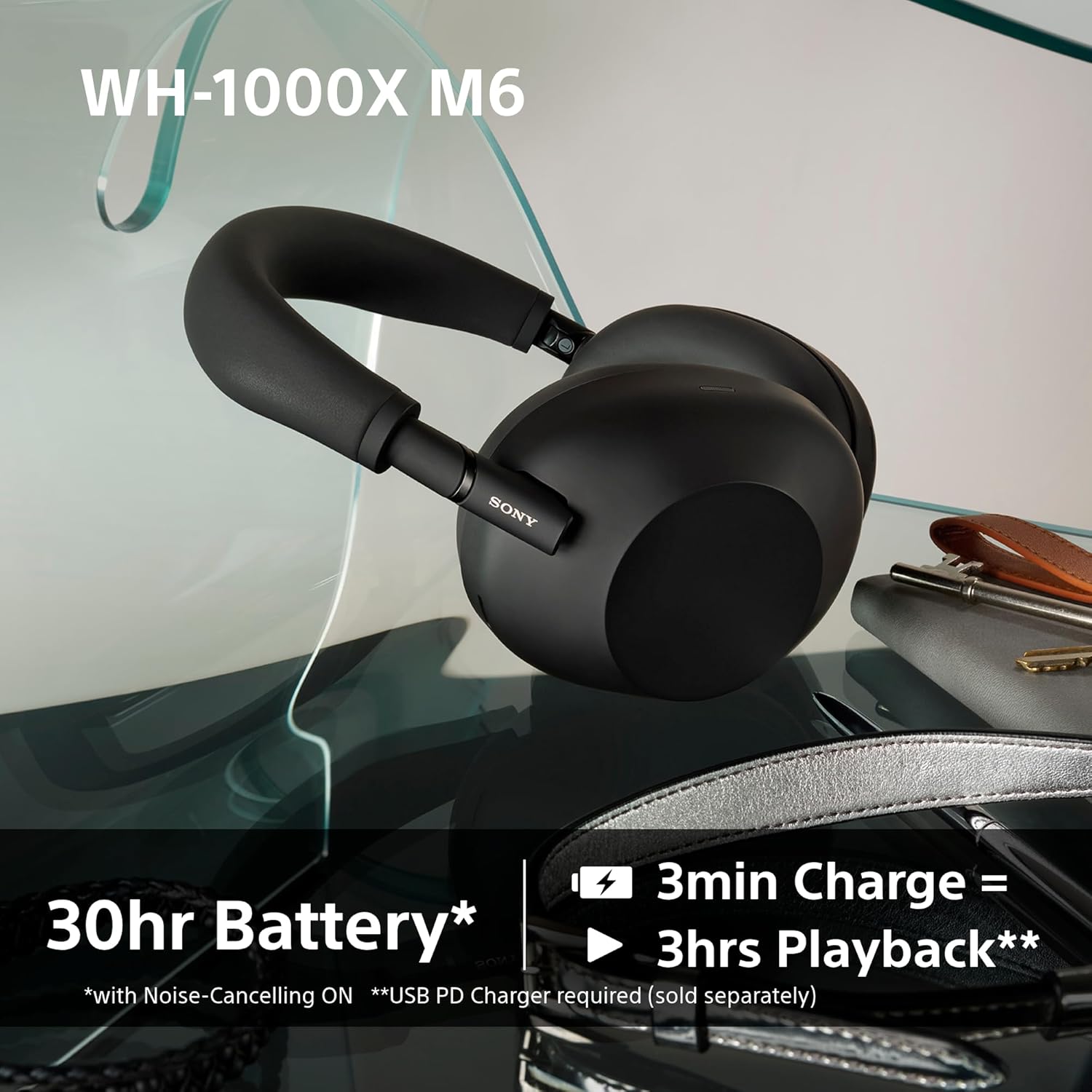 Sony WH-1000XM6 Flagship Noise Cancelling Over-Ear Wireless ... - Image 8