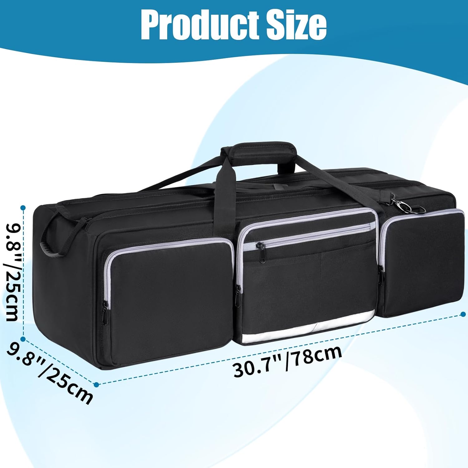 30.7" Tripod Carrying Case Bag, Large Photographic Tripod Ba... - Image 3