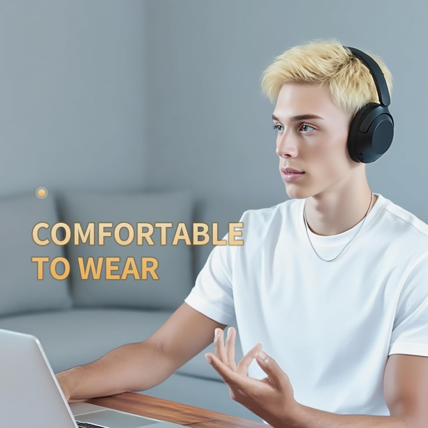 Replacement Ear Pads for Sony WH-XB910, XB910N Extra Bass No... - Image 7