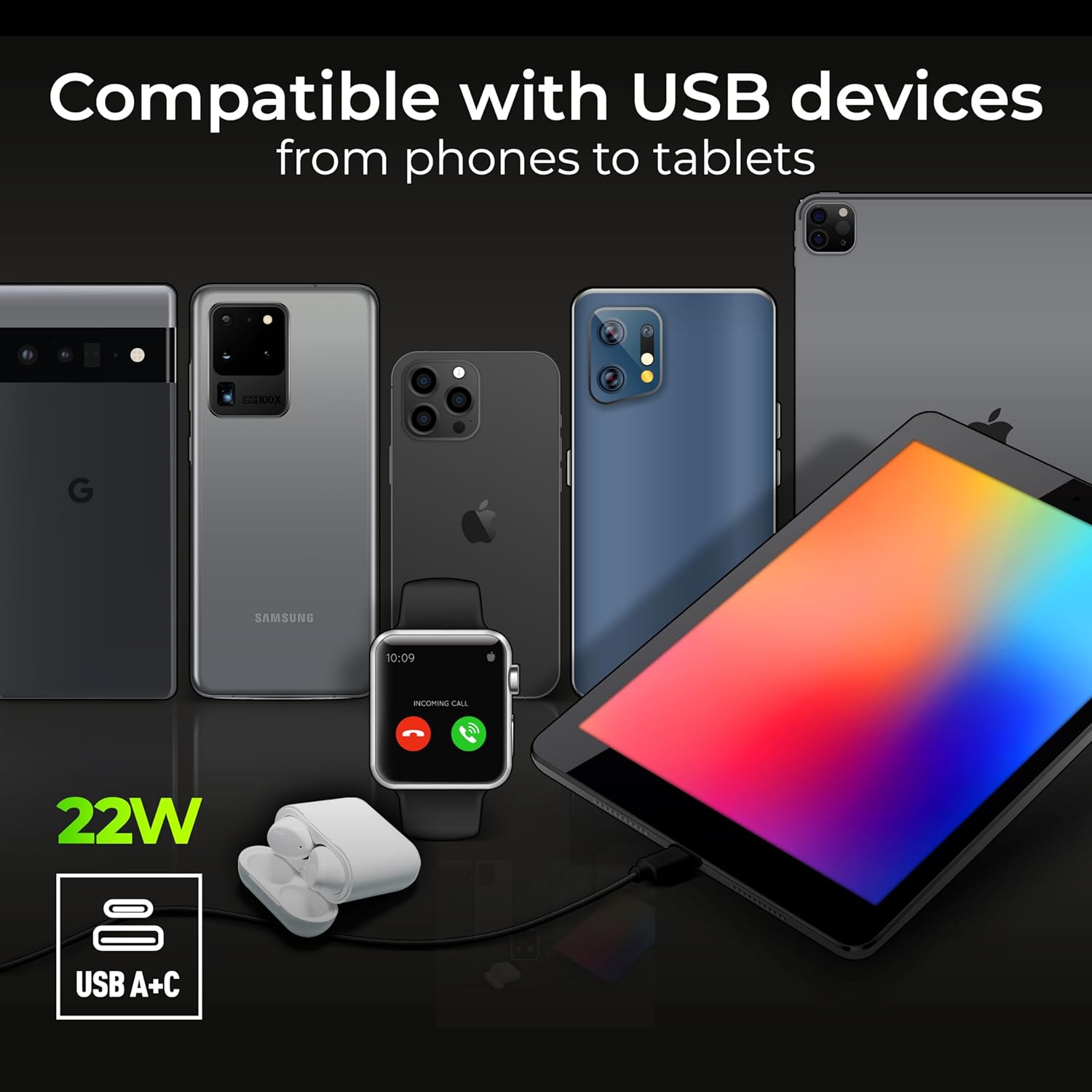 BG Electrical 22W Double Switched Power Wall Plug Socket wit... - Image 4