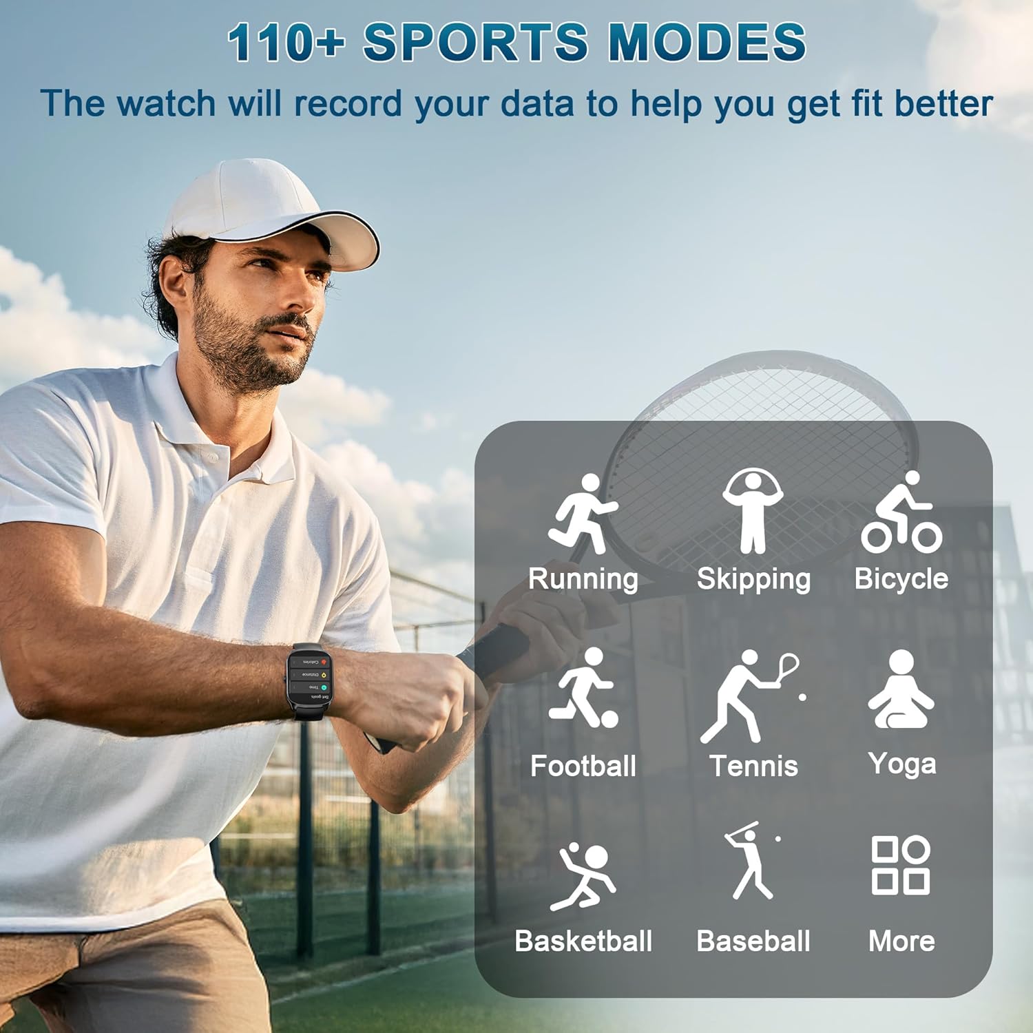 Smart Watch for Men Women Bluetooth Calls, 1.95" HD Curved S... - Image 5