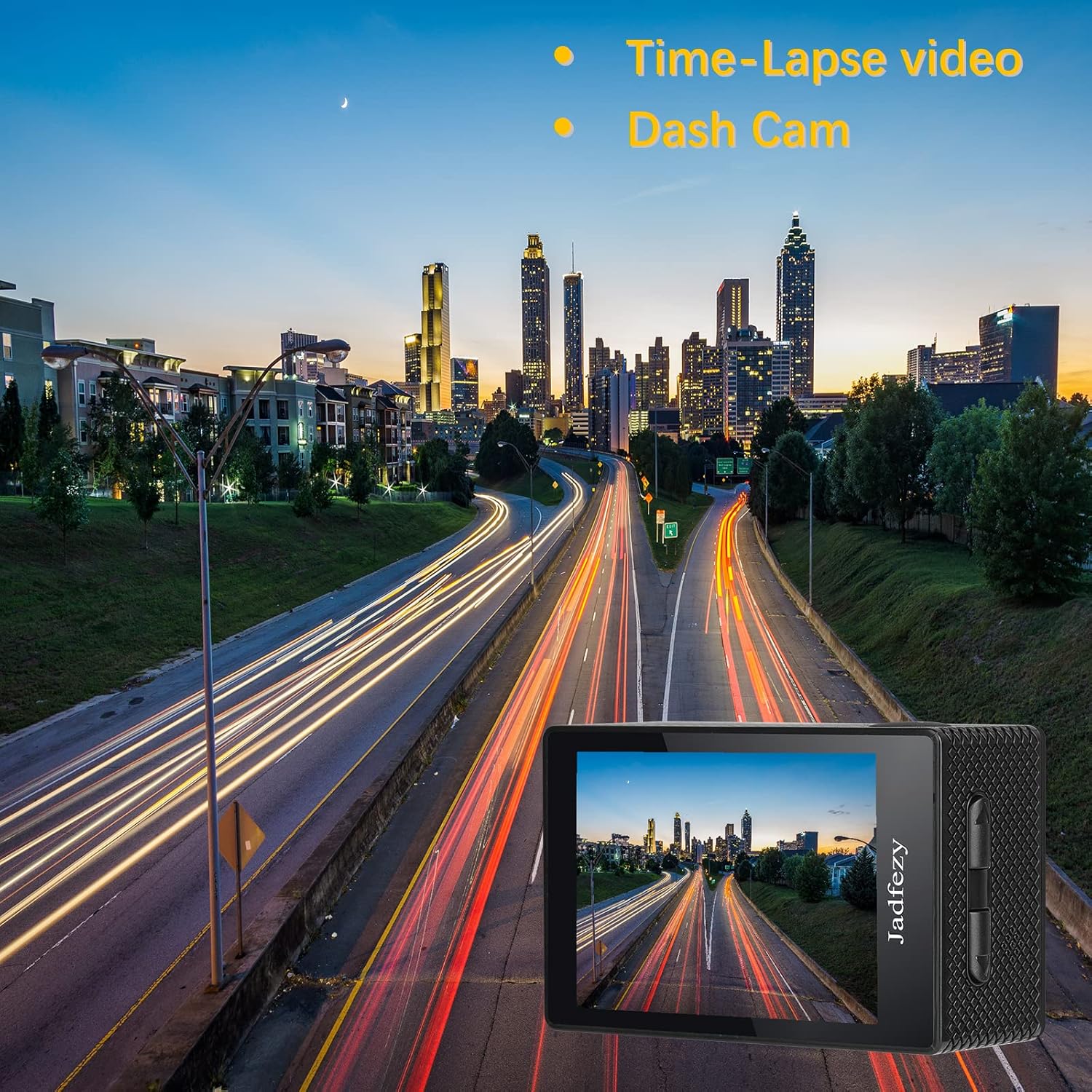 Jadfezy Action Camera FHD 1080P with 32GB Card, 98FT/30M Und... - Image 6