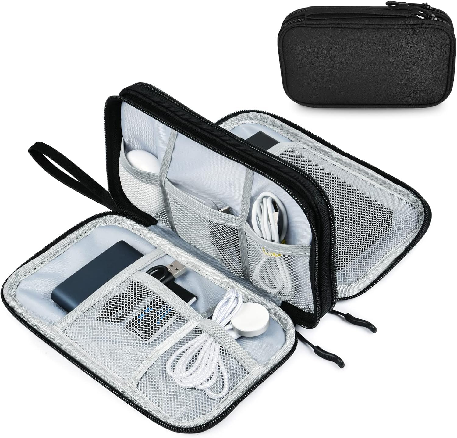 External Hard Drive Case, Universal Cable Organiser With Inn... - Image 2