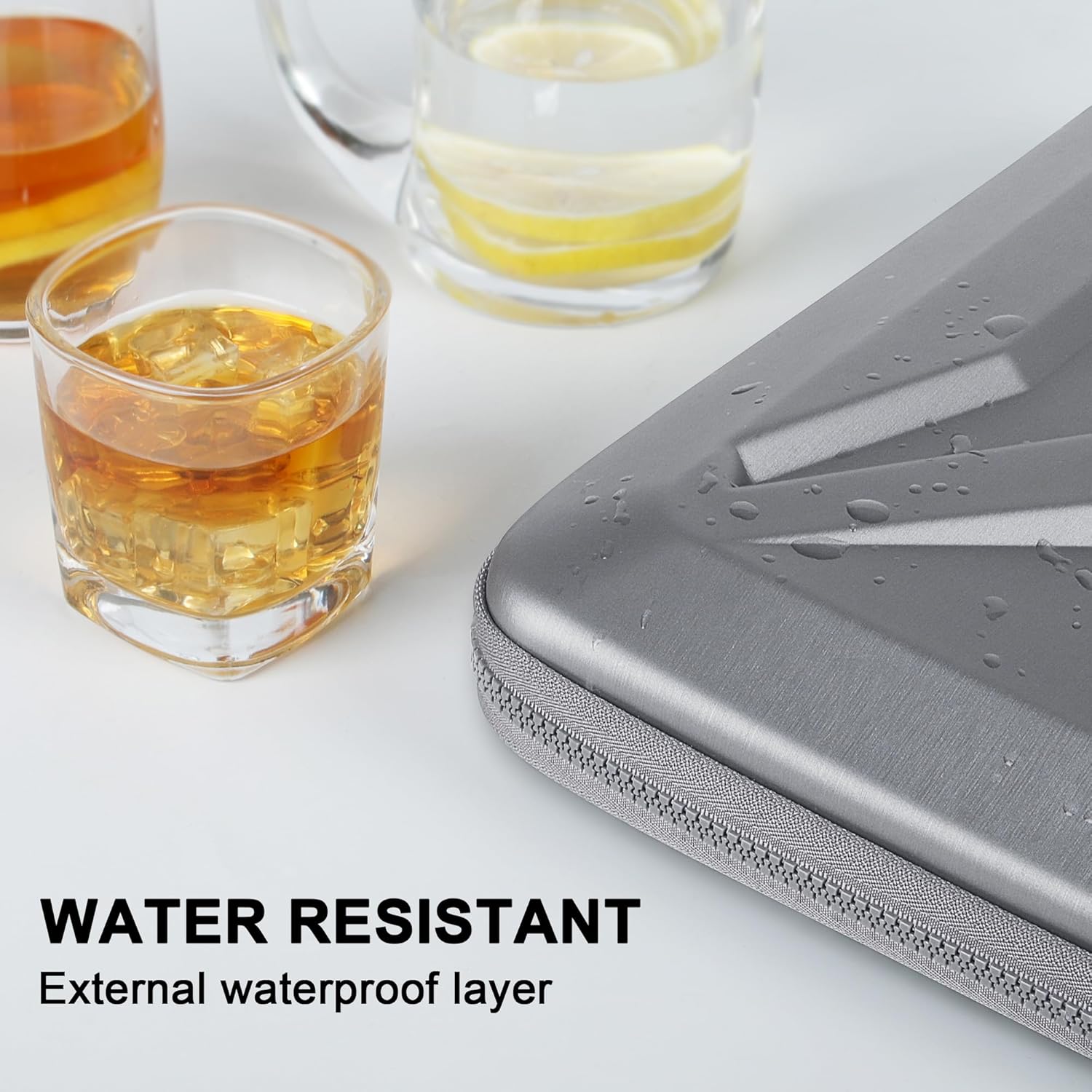 DOMISO 15-16 Inch Laptop Hard Case,Waterproof Shockproof Lap... - Image 7