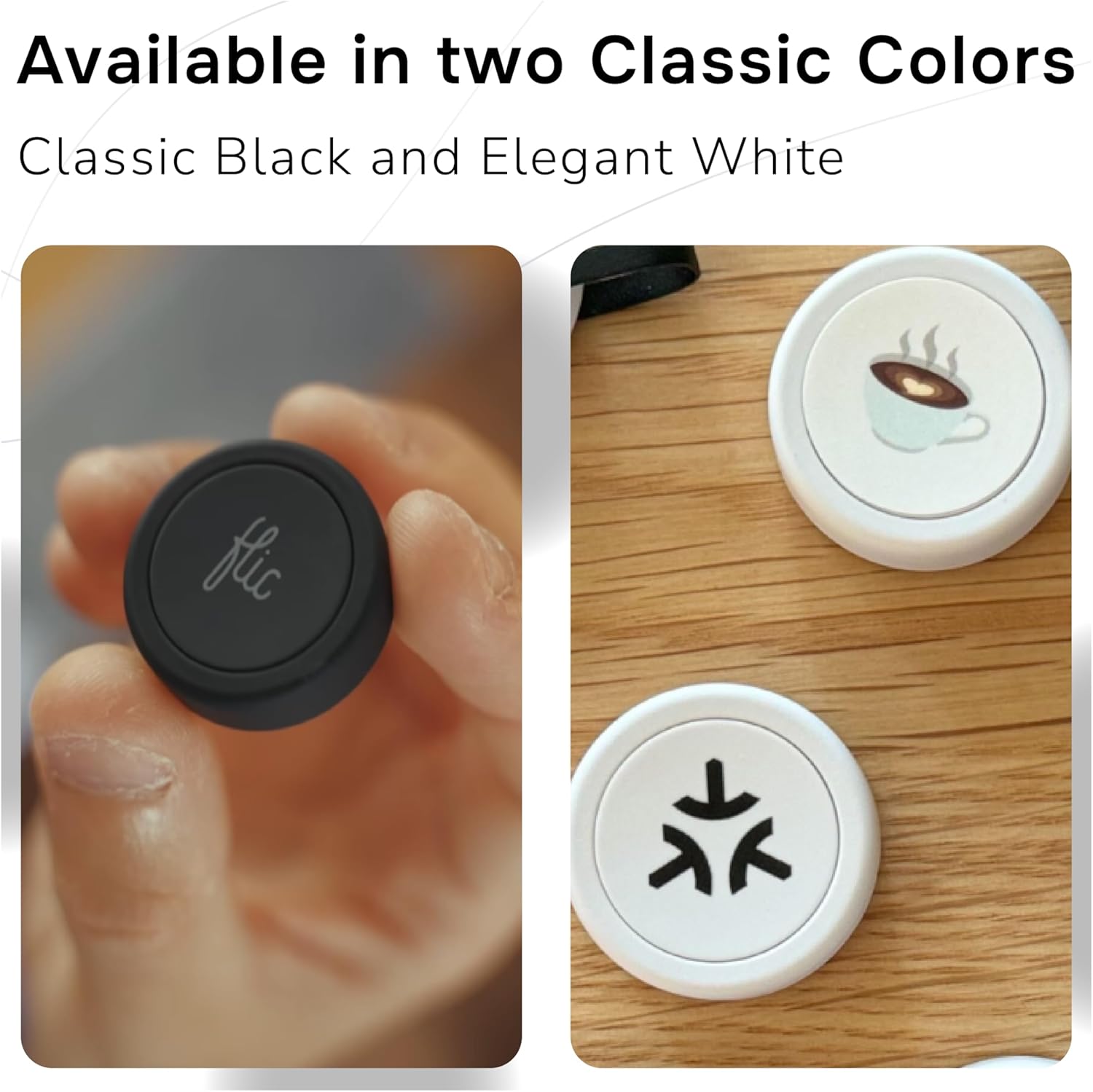 Flic Smart Button White – 3 Pack. Control Lights, Music & Mo... - Image 8