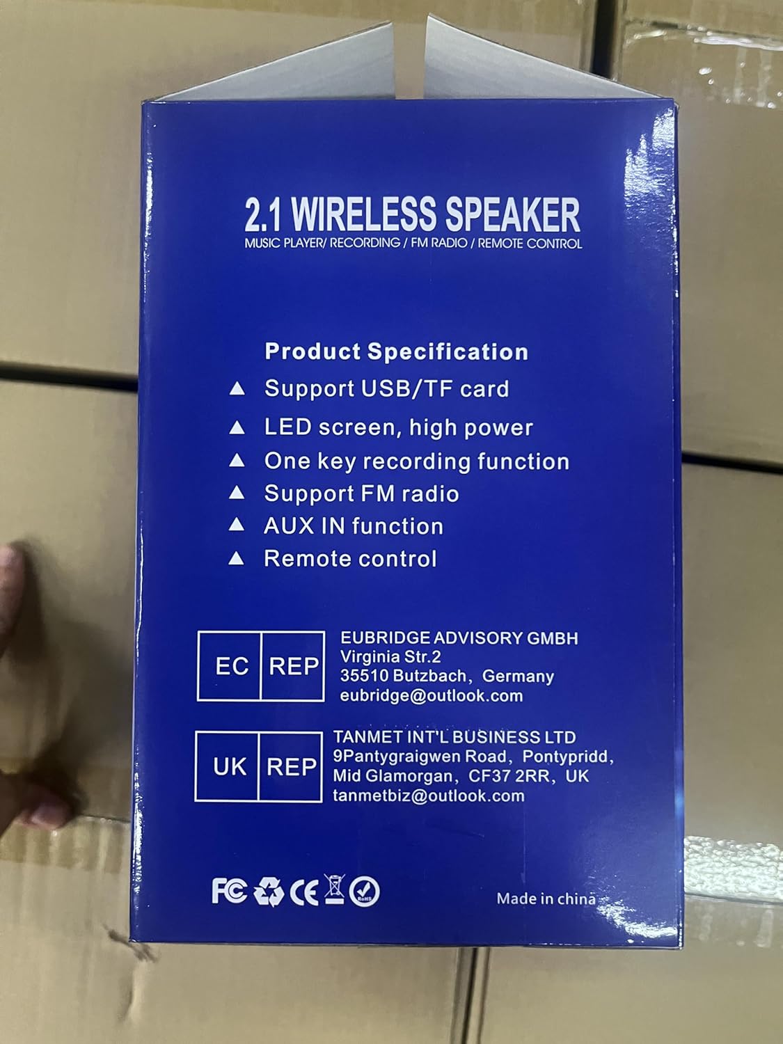 Portable Bluetooth Speakers with Subwoofer Rich Bass Wireles... - Image 14