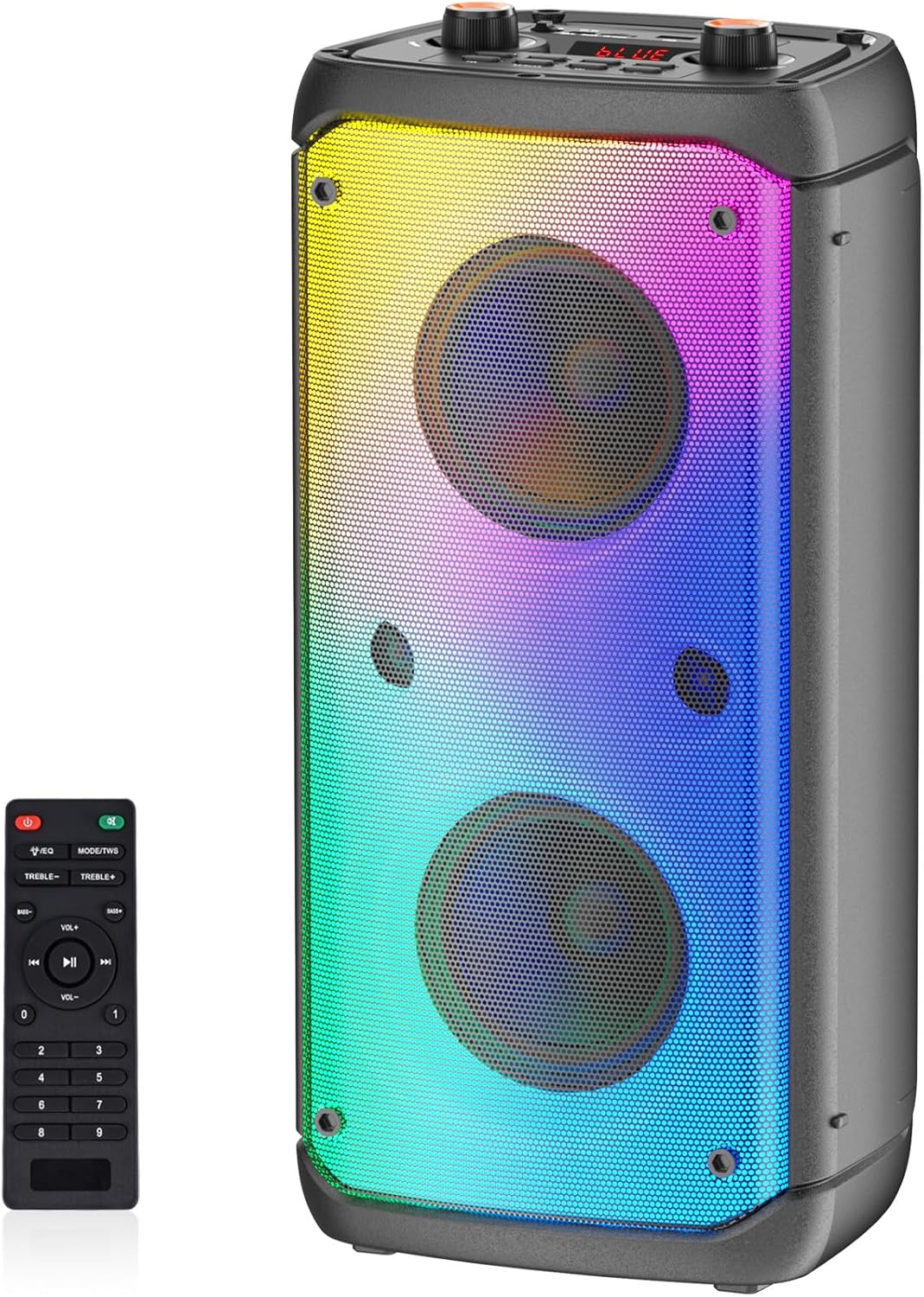 Bluetooth Speaker Wireless, 80W Peak Wireless TWS Portable O... - Image 2