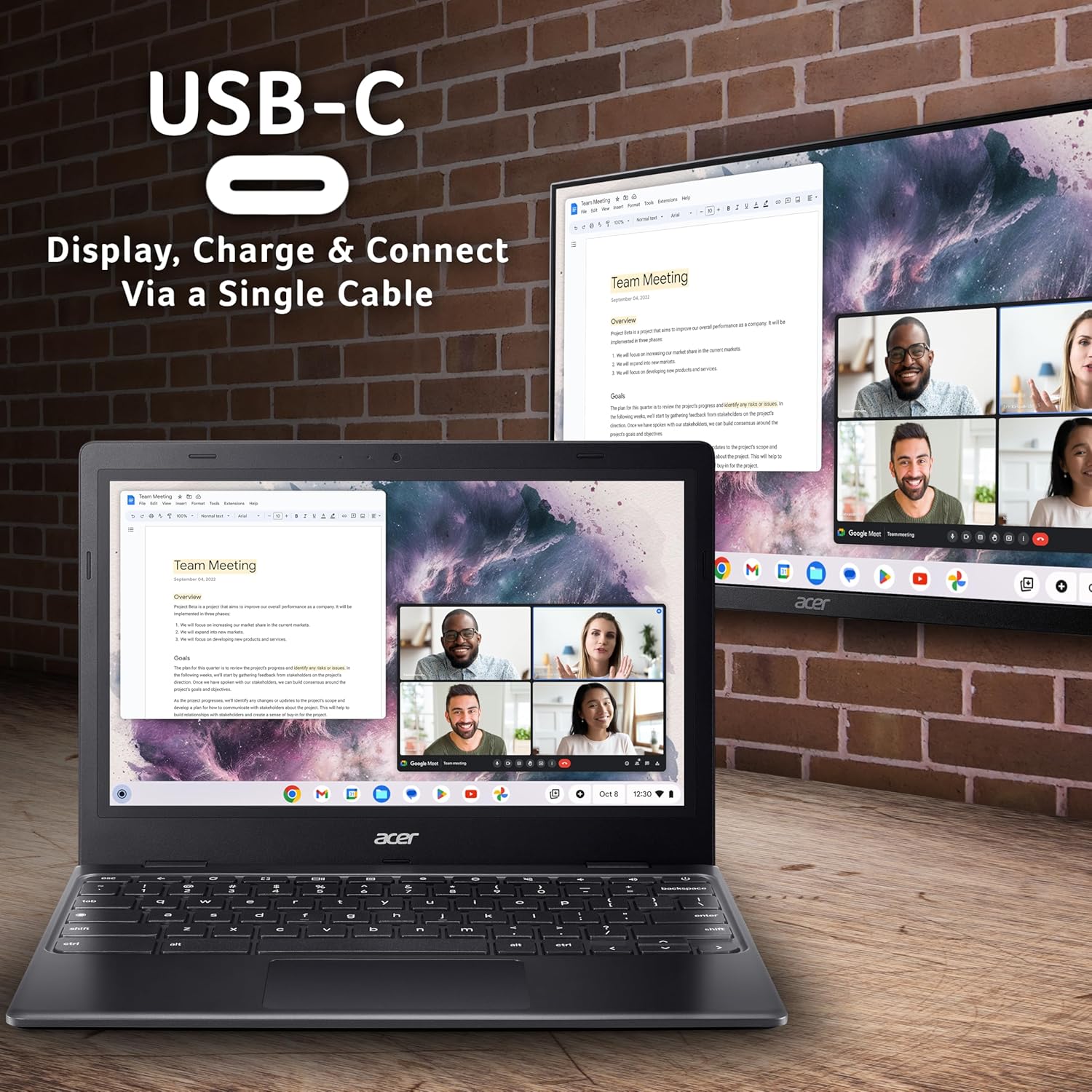 Acer Chromebook 311 CBOA311-1H Laptop - Intel Celeron N4500,... - Image 6