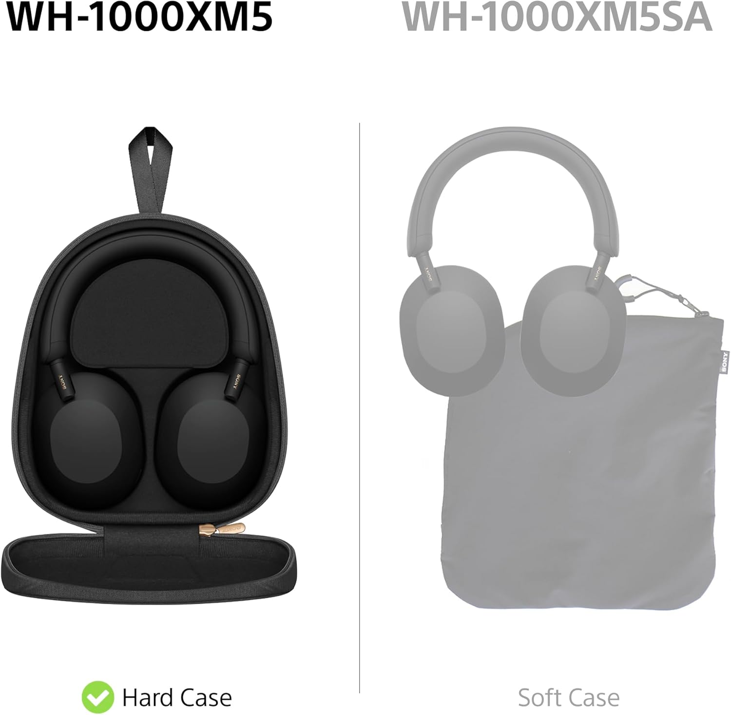 Sony WH-1000XM5 Hard Case Premium Noise Cancelling Wireless ... - Image 4