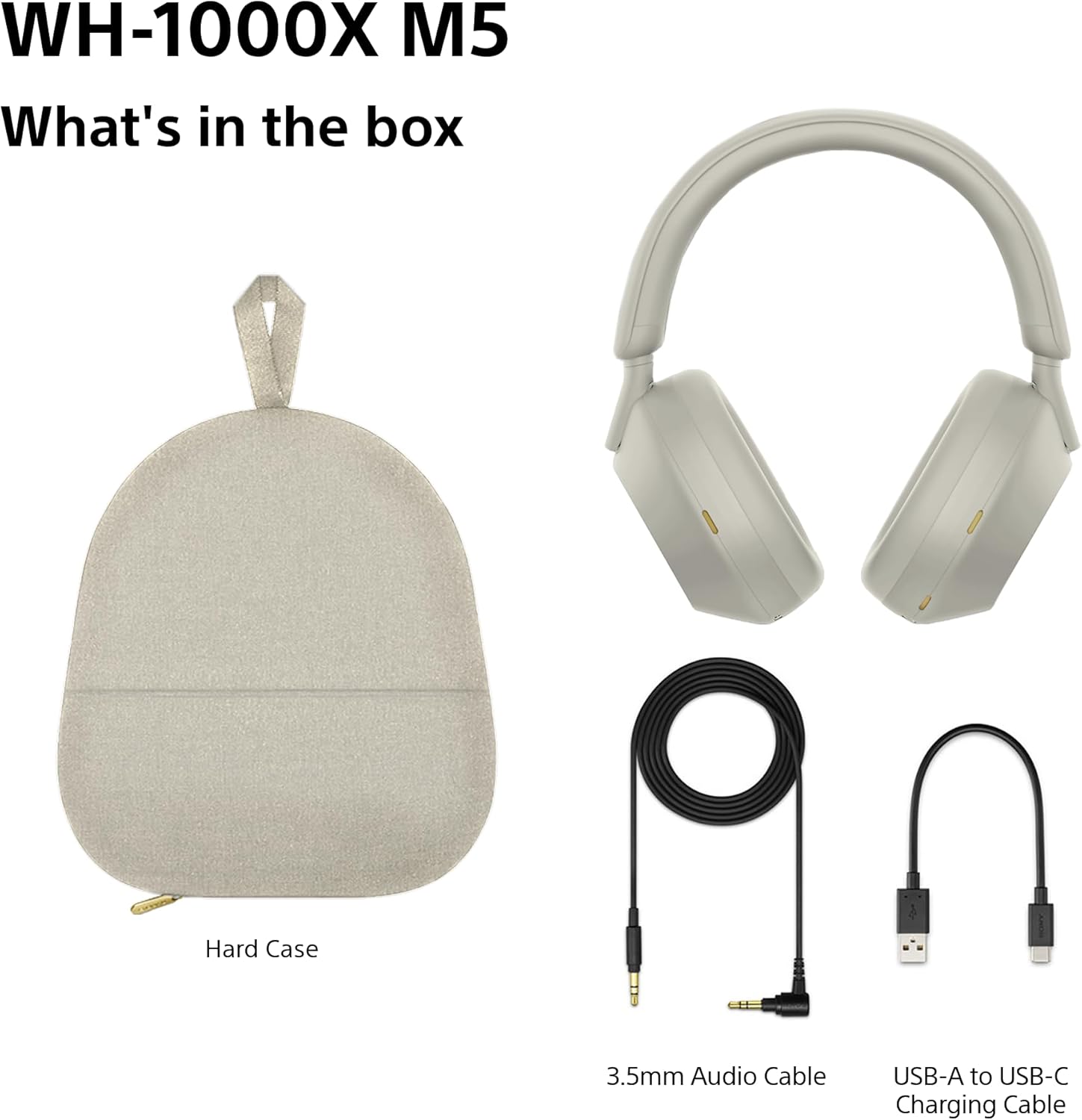 Sony WH-1000XM5 Hard Case Premium Noise Cancelling Wireless ... - Image 12