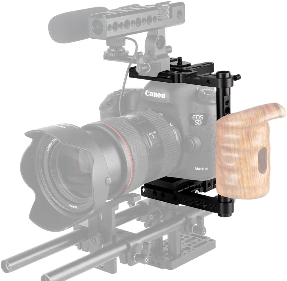 NICEYRIG Universal DSLR Camera Cage with Quick Release Base ... - Image 7