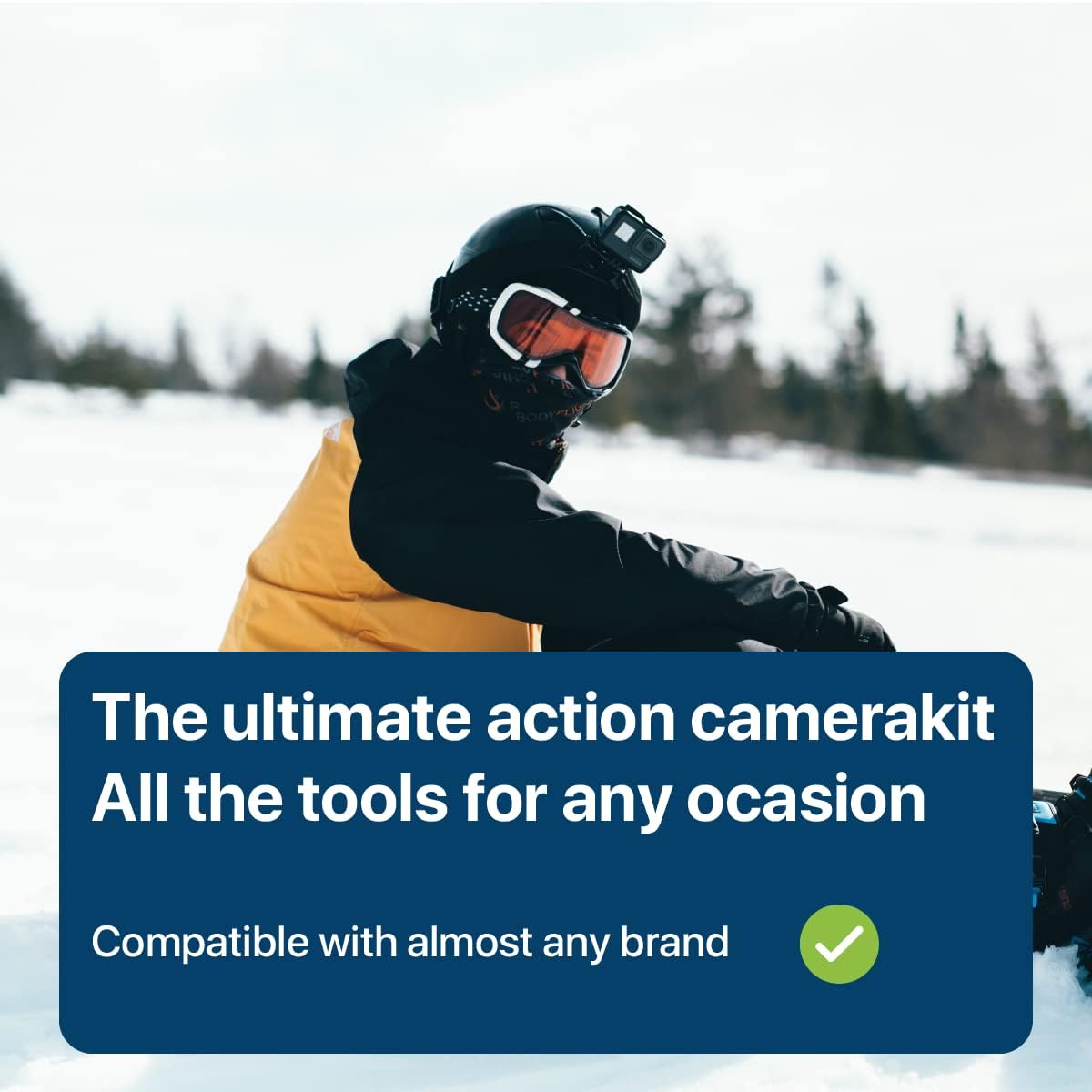 MMOBIEL 50-in-1 Action Camera Accessory Kit Compatible with ... - Image 6