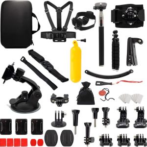 MMOBIEL 50-in-1 Action Camera Accessory Kit Compatible with …