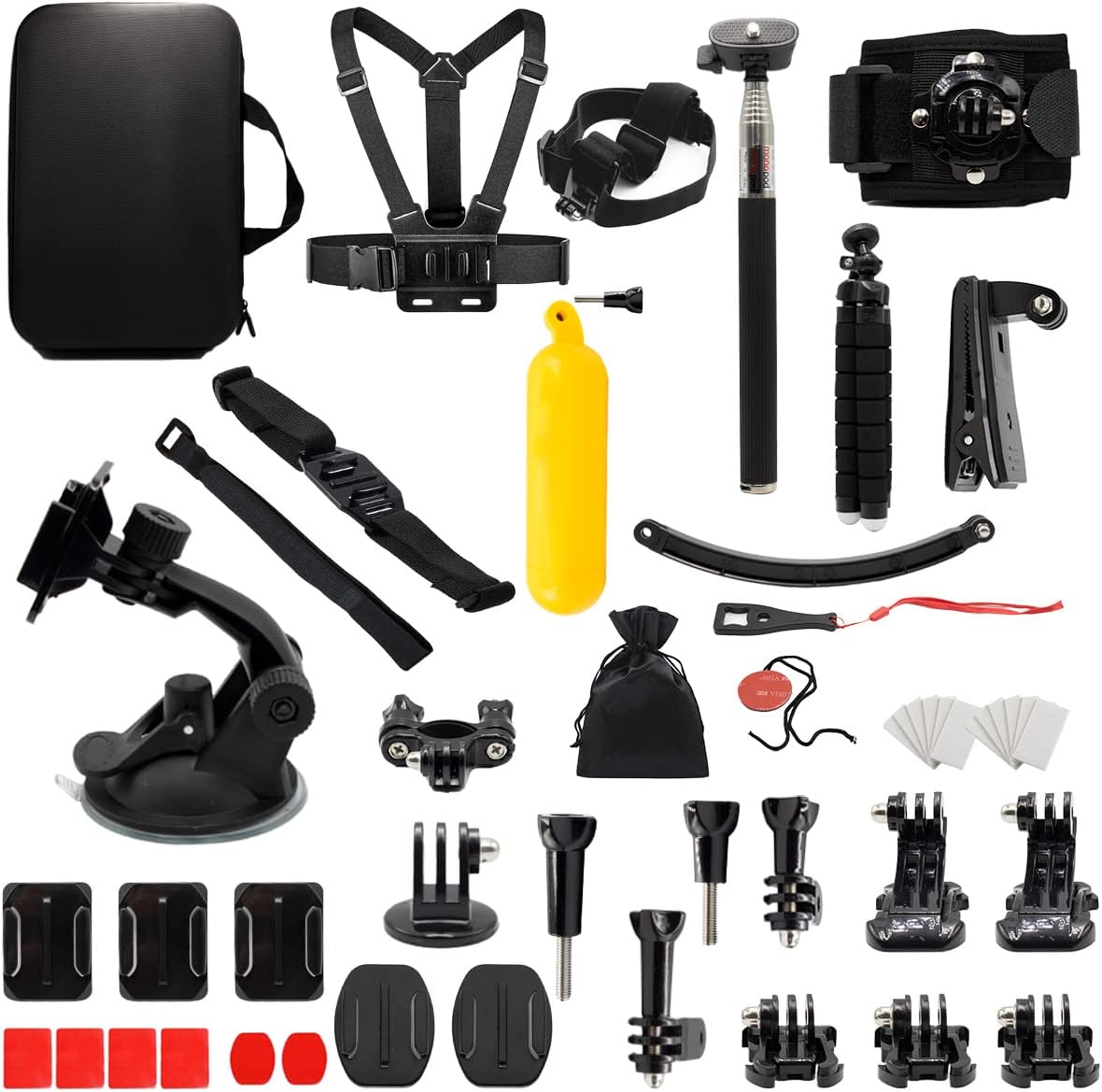 MMOBIEL 50-in-1 Action Camera Accessory Kit Compatible with ...