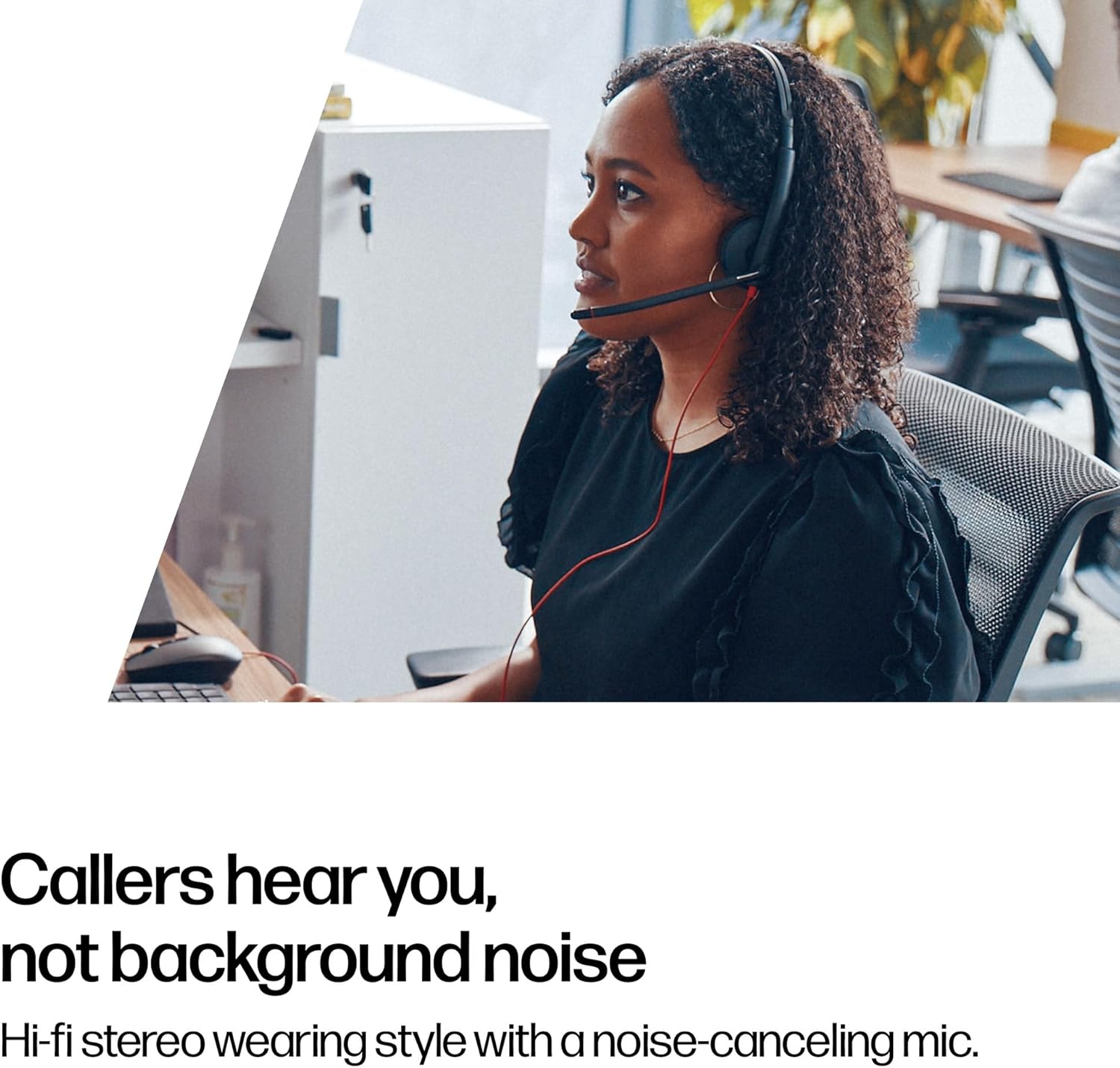 Poly Blackwire 3220 Wired Headset with Mic, Hi-Fi Stereo Sou... - Image 5