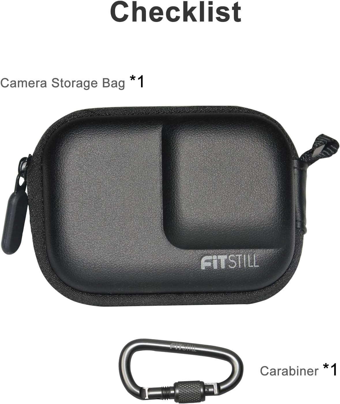 FiTSTILL Black Mini Camera Case for DJI Osmo Action5 Pro/Act... - Image 8