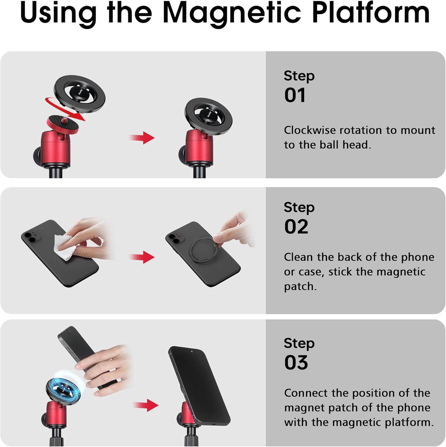 Manbily GF-M25 5-in-1 Golf Monopod for Smartphones, Cameras ... - Image 6