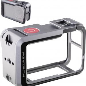 PGYTECH Camera Cage for DJI OSMO Action 5 Pro Aluminum Alloy…