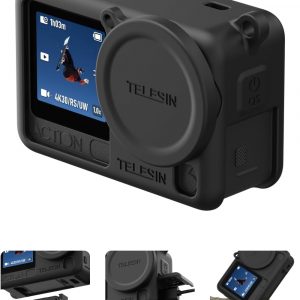 TELESIN Silicone Protective Case for DJI Osmo Action 6, Incl…