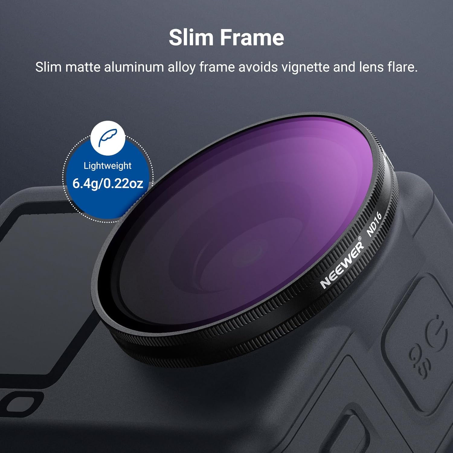 NEEWER CPL + ND Filter Set Compatible with DJI Osmo Action 6... - Image 6