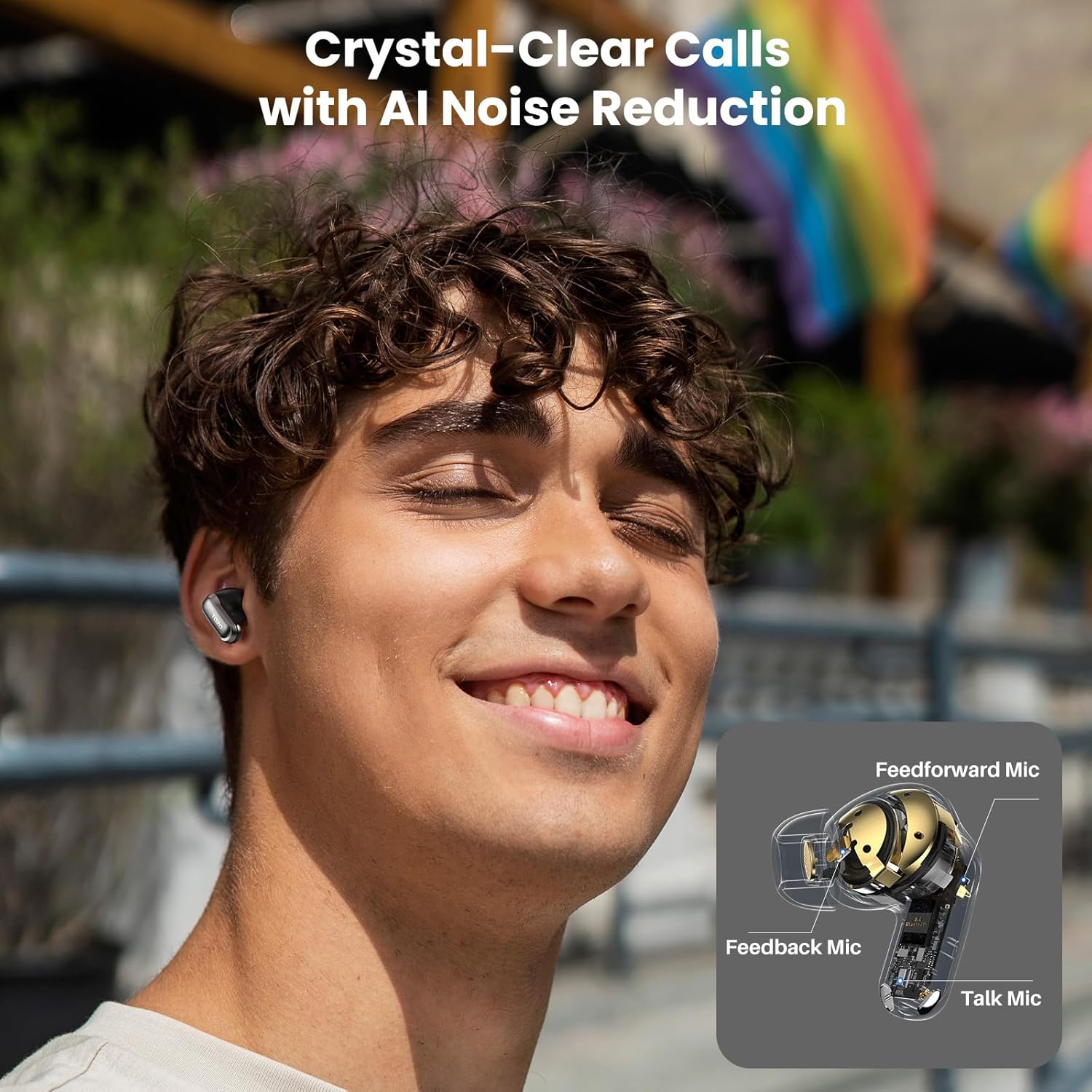 TOZO NC20 Active Noise Cancelling Wireless Earbuds, IPX8 Wat... - Image 8