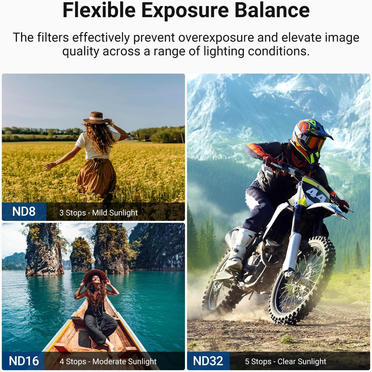 NEEWER CPL + ND Filter Set Compatible with DJI Osmo Action 6... - Image 4