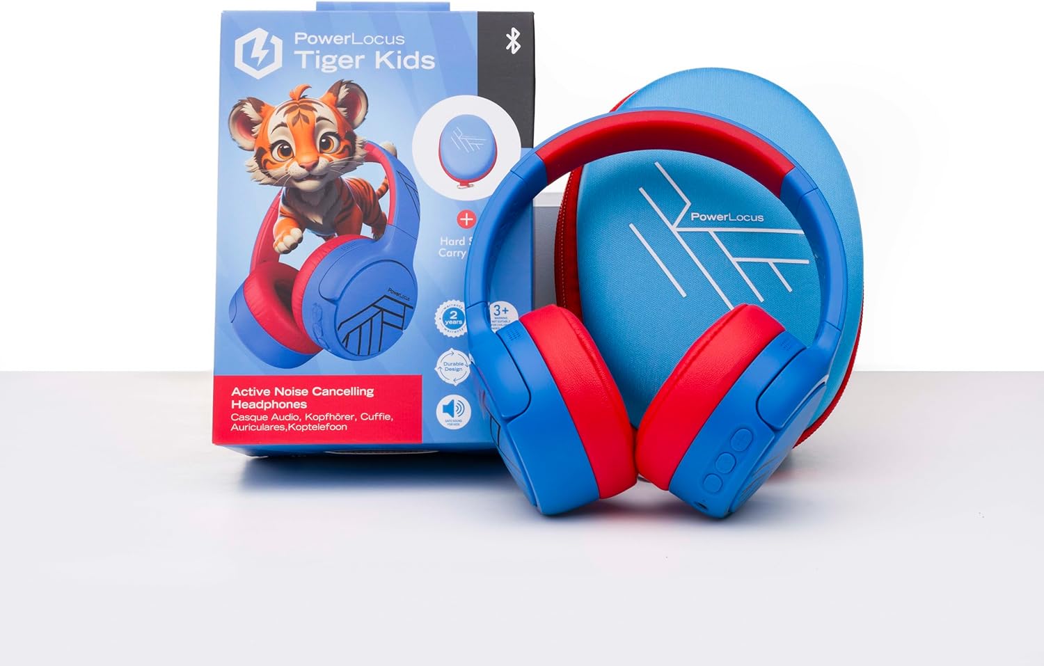 PowerLocus Kids Active Noise Cancelling Headphones, 74/85/94... - Image 10