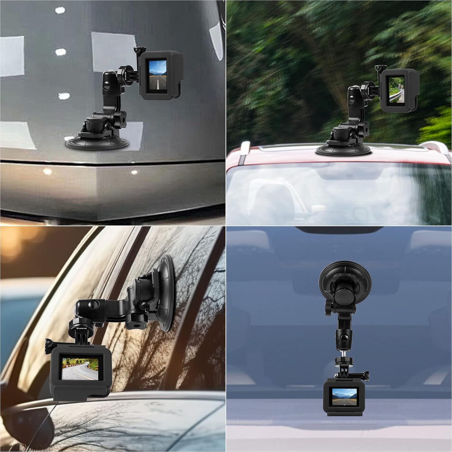 PULUZ Car Suction Cup Mount for GoPro/DJI Osmo Action Camera... - Image 7