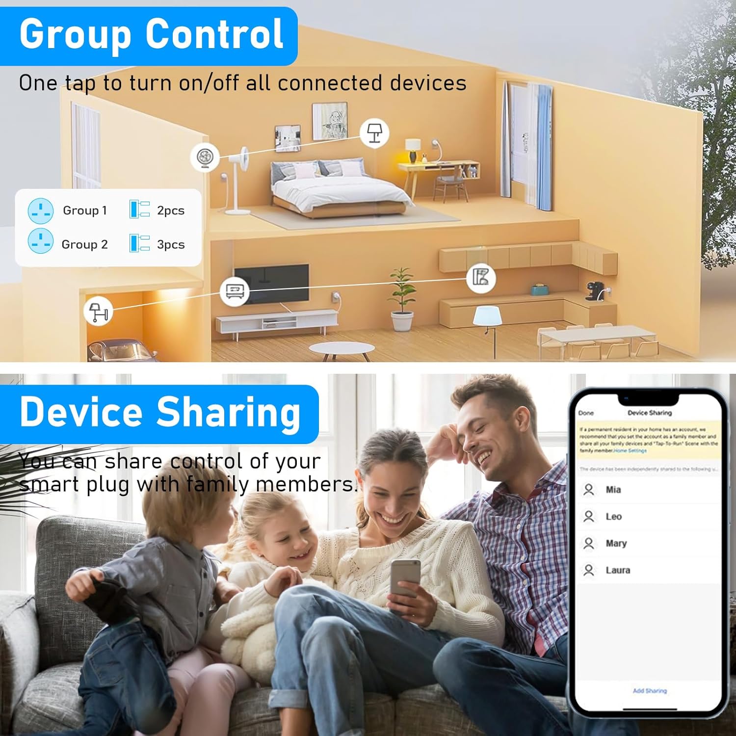 Smart Plug, TVLIVE 2 Pack Smart Plugs Work that with Alexa (... - Image 8