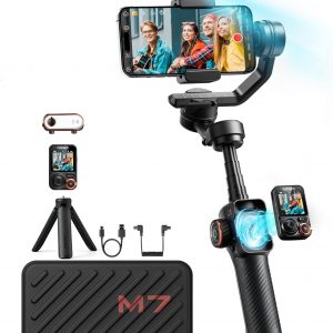 hohem iSteady M7 Gimbal Stabiliser for Smartphone, Phone Gim…