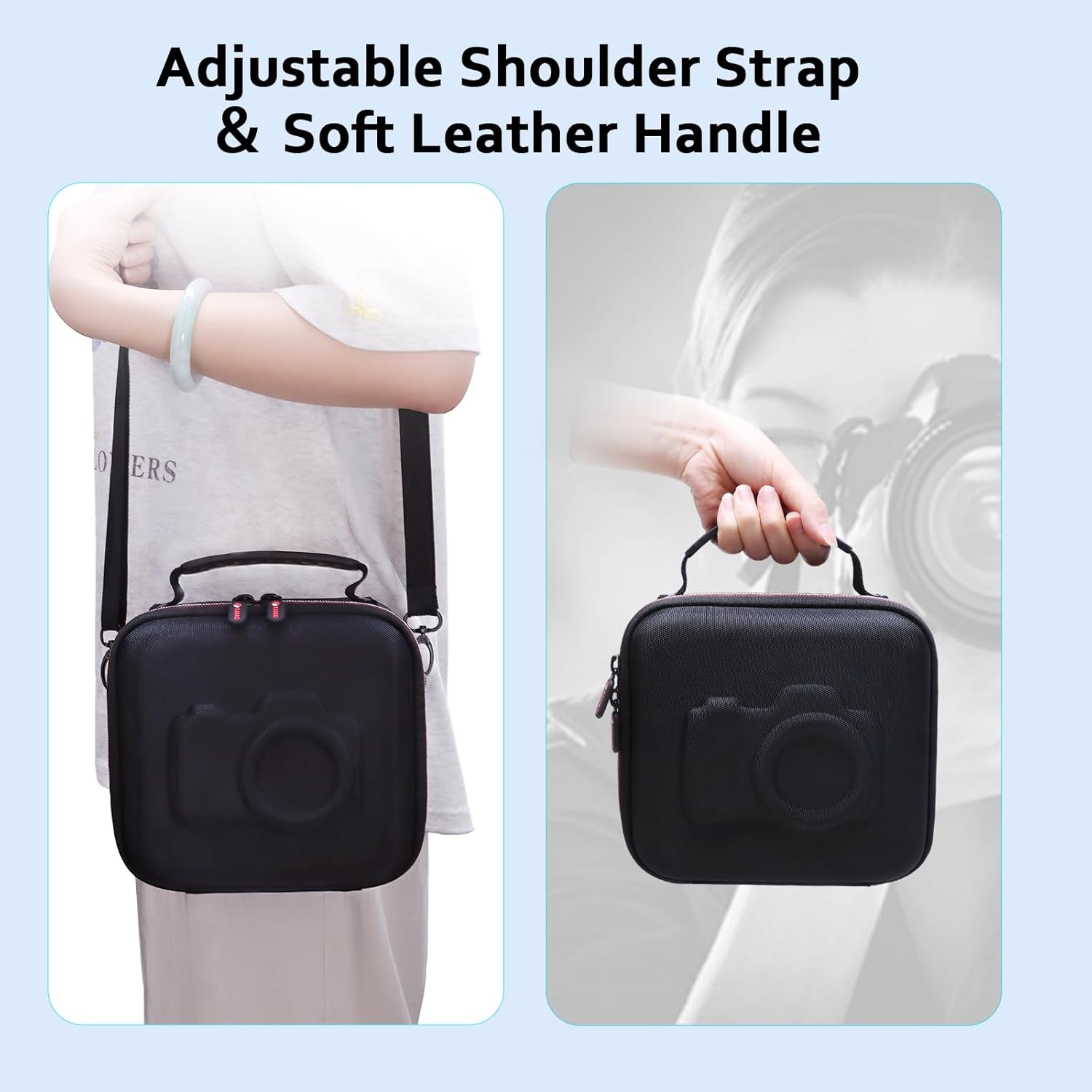 XANAD DSLR Hard Cameras Case Canon EOS 2000D/ 4000D DSLR, EO... - Image 7