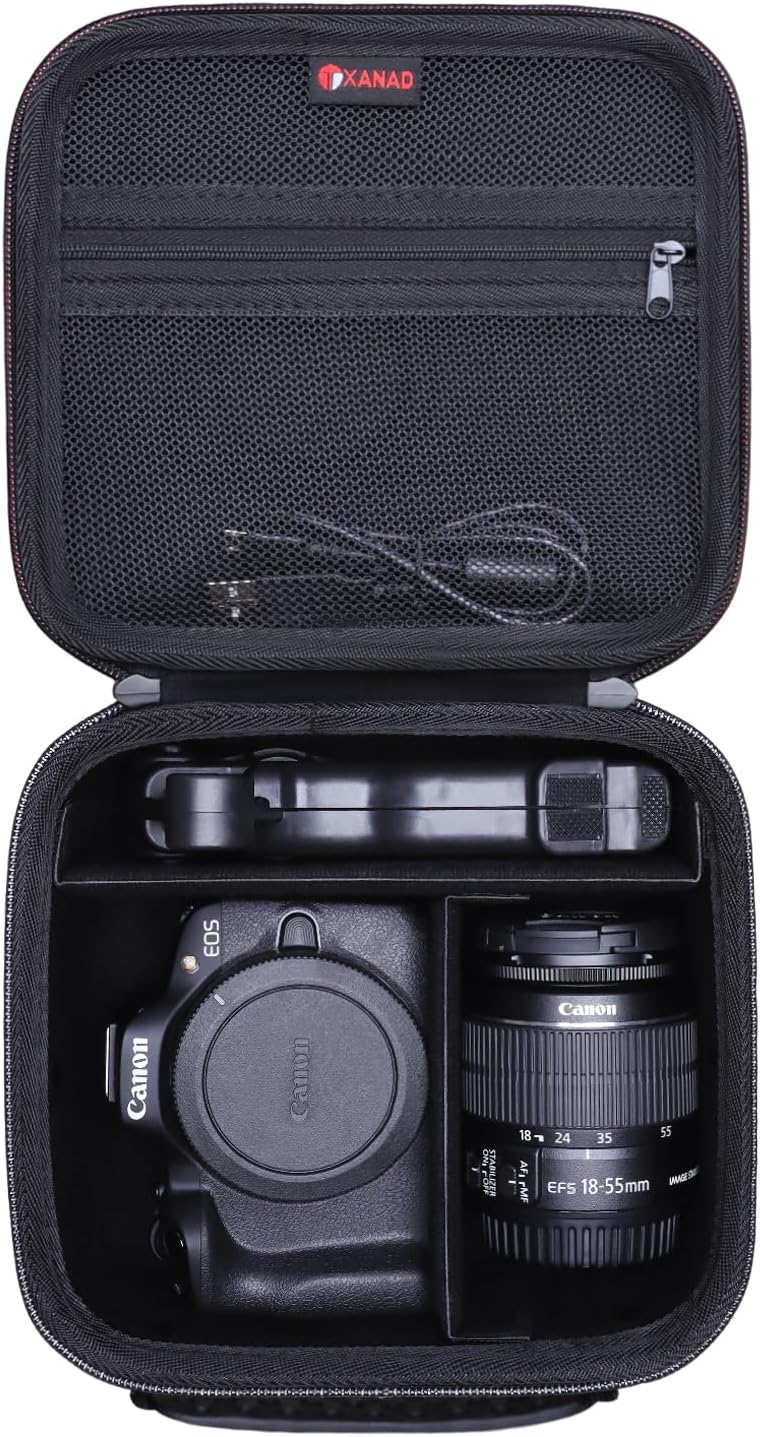 XANAD DSLR Hard Cameras Case Canon EOS 2000D/ 4000D DSLR, EO... - Image 2