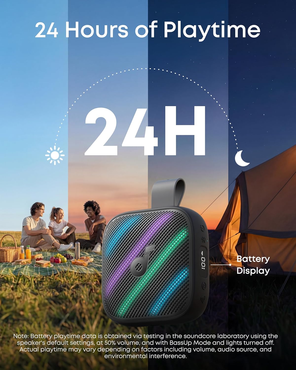 soundcore Boom Go 3i Portable Bluetooth Speaker by Anker, 24... - Image 4
